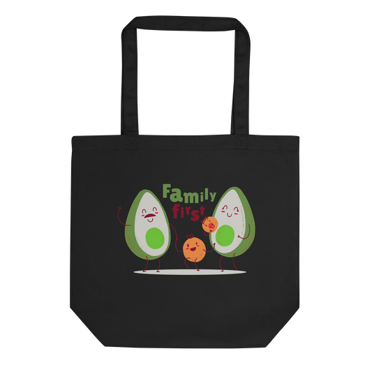 Avocado Family Eco Tote Bag