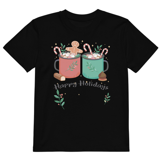 Happy Holidays Organic Cotton Kids