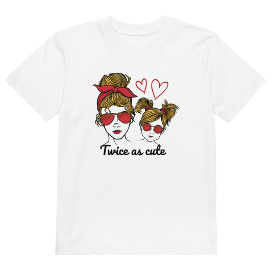 Twice as Cute Kids T-shirt