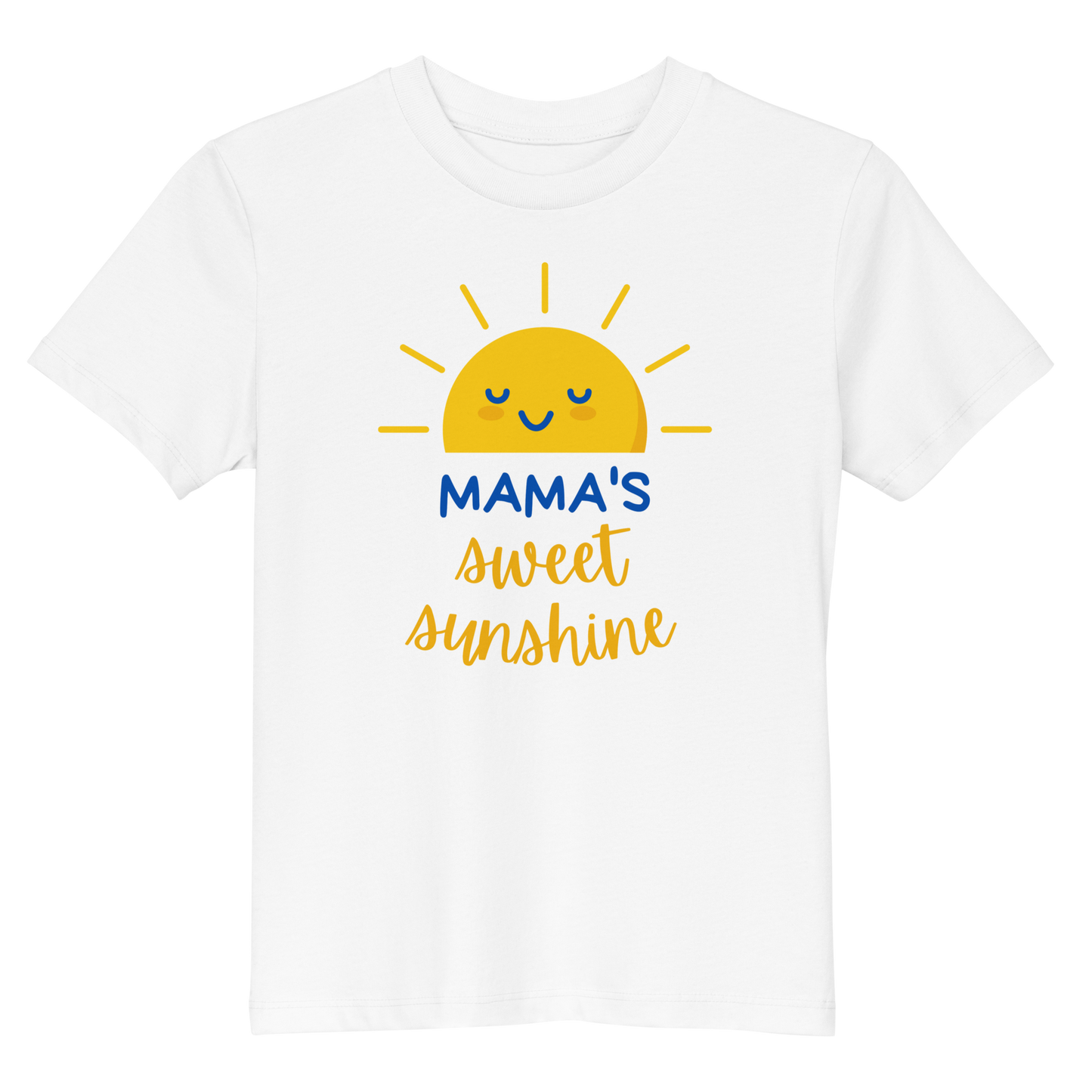 Mama's Sweet Sunshine Kids T-shirt (Blue)