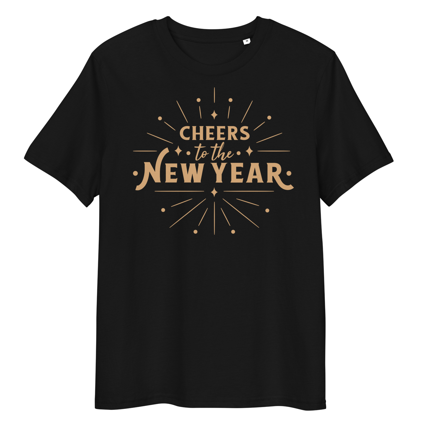 Cheers New Year Organic Cotton