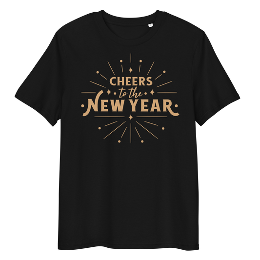 Cheers New Year Organic Cotton