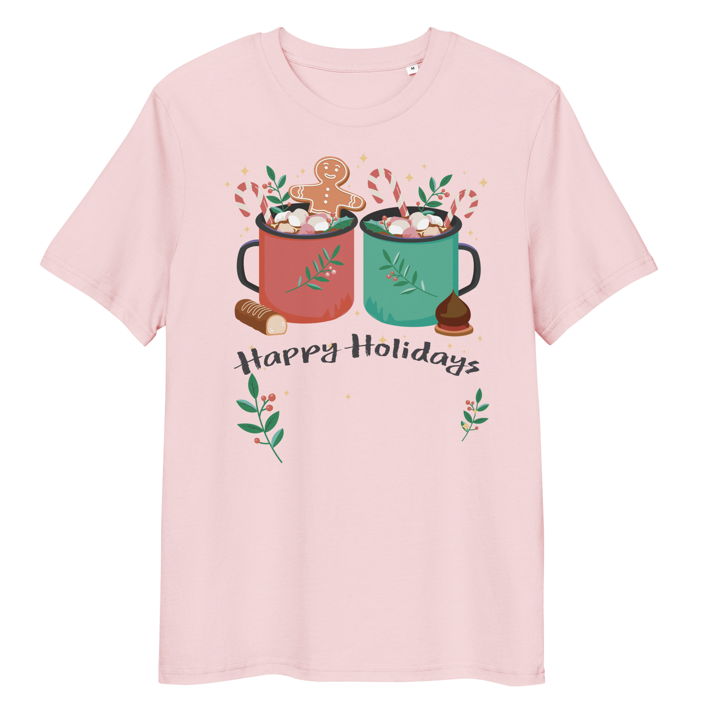 Happy Holidays Organic Cotton