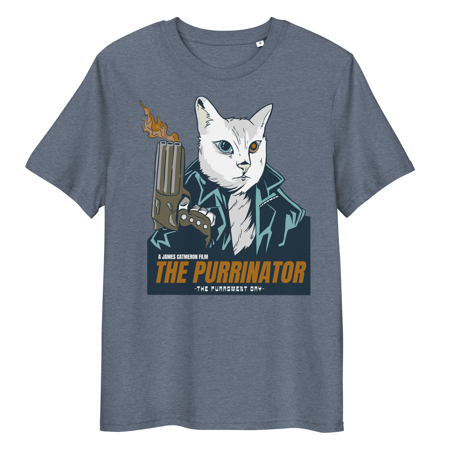 Purrinator Organic Cotton T-shirt