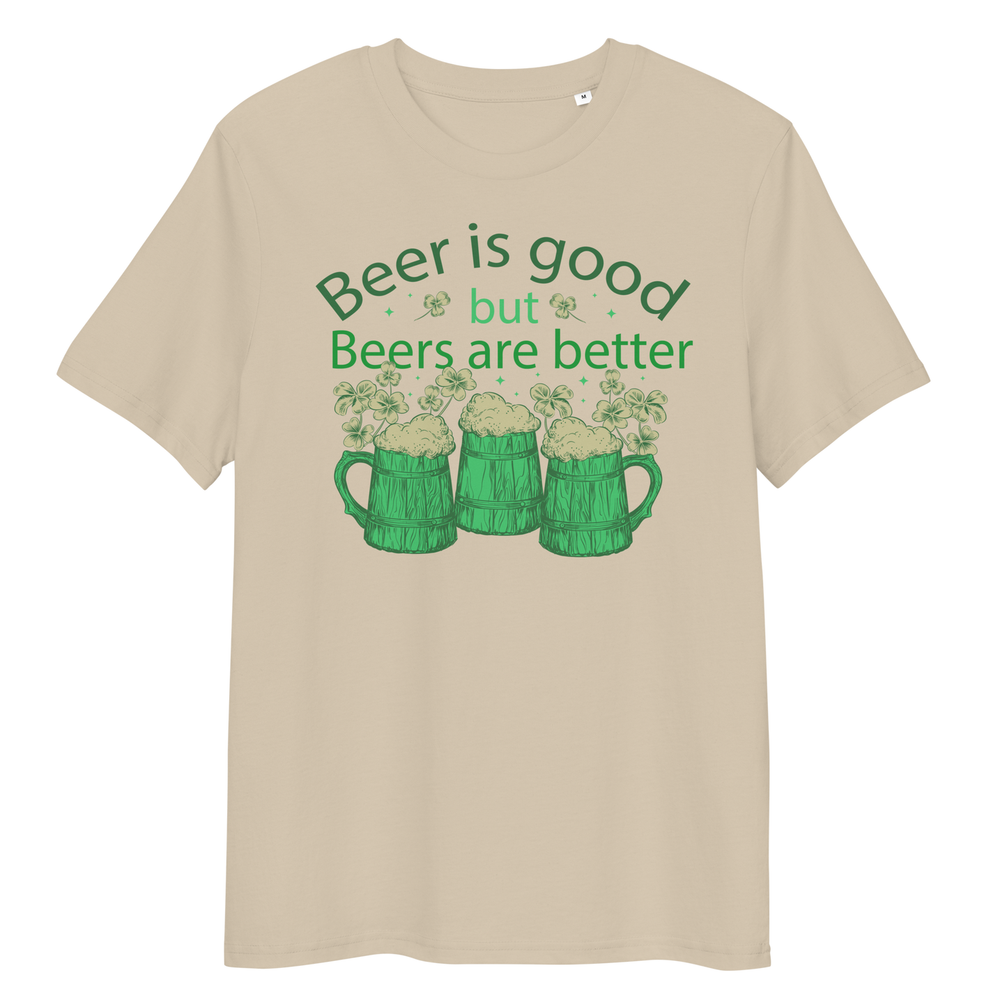 Beer Is Good Organic Cotton