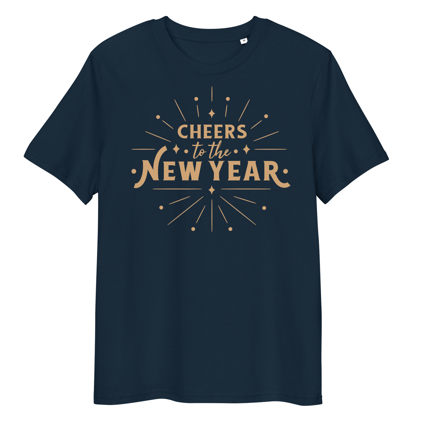 Cheers New Year Organic Cotton