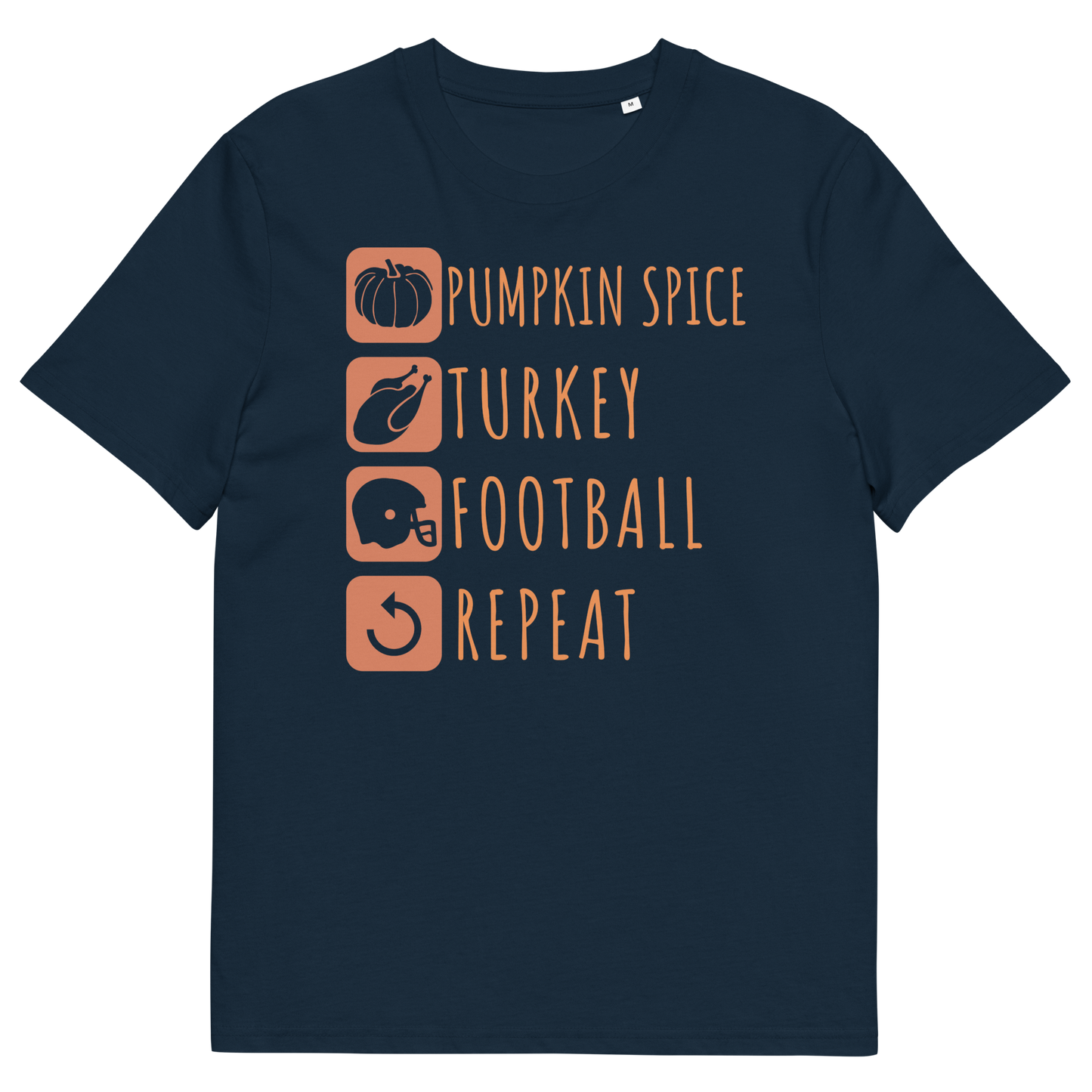 Football Thanksgiving Organic Cotton