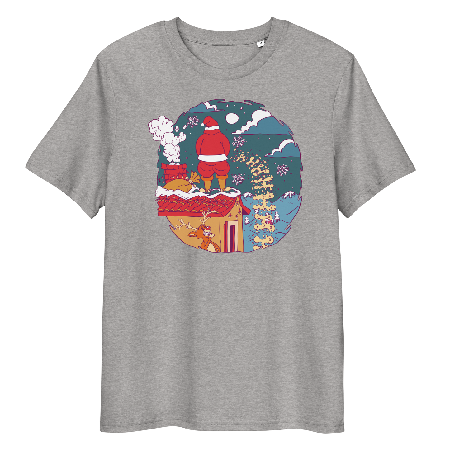 Funny Santa Organic Cotton