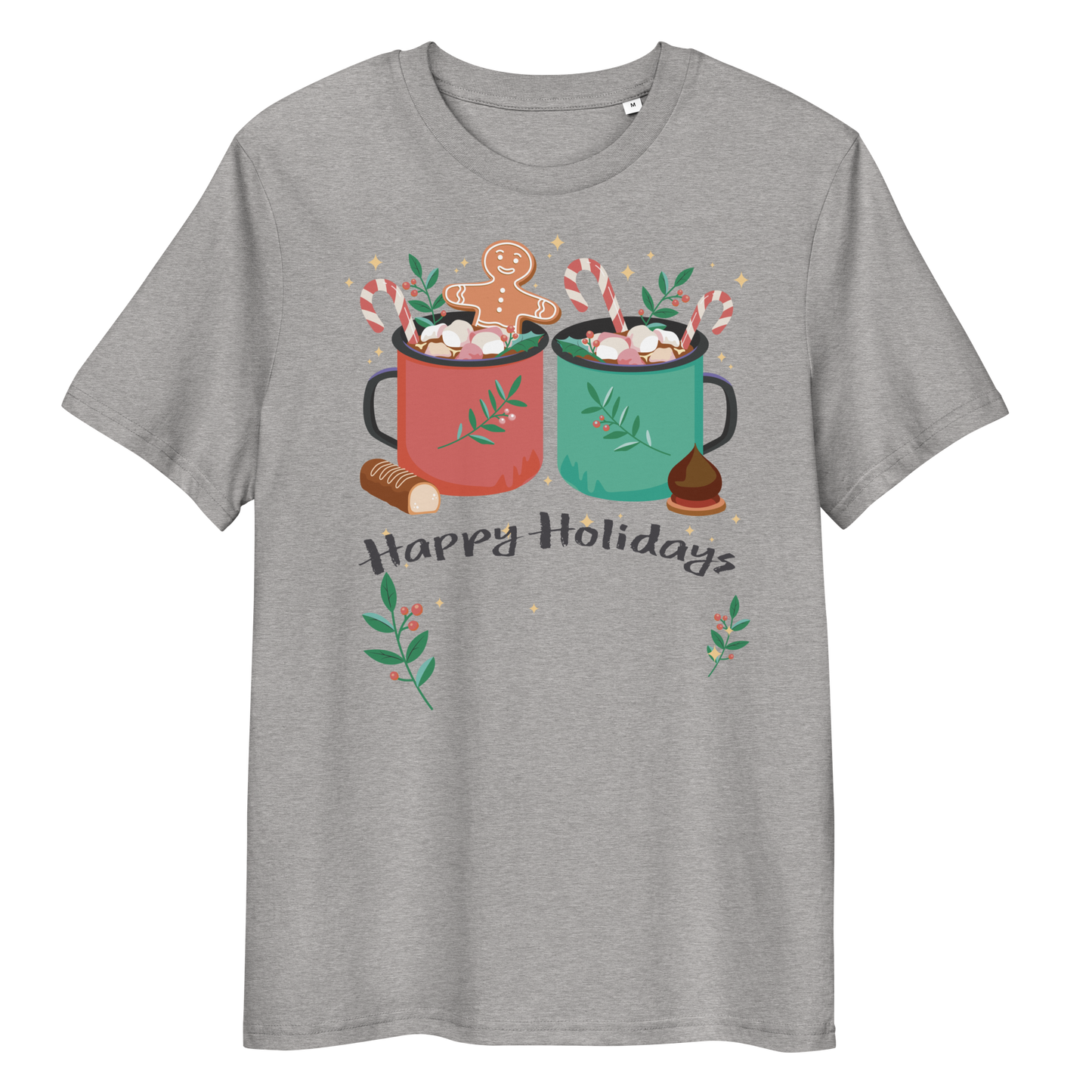 Happy Holidays Organic Cotton