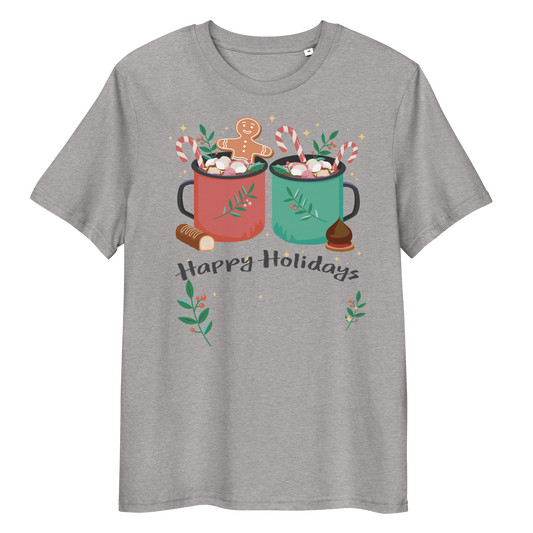 Happy Holidays Organic Cotton