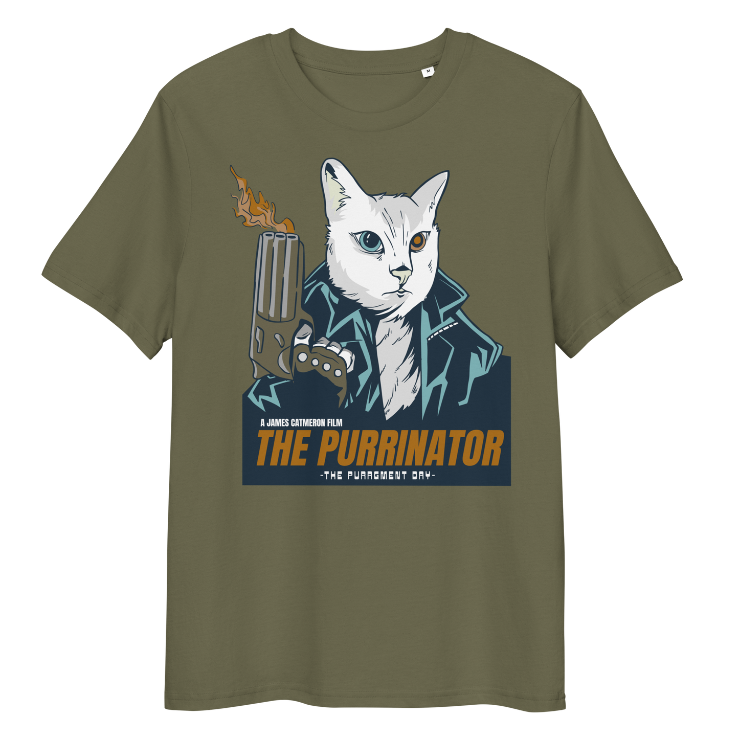 Purrinator Organic Cotton T-shirt