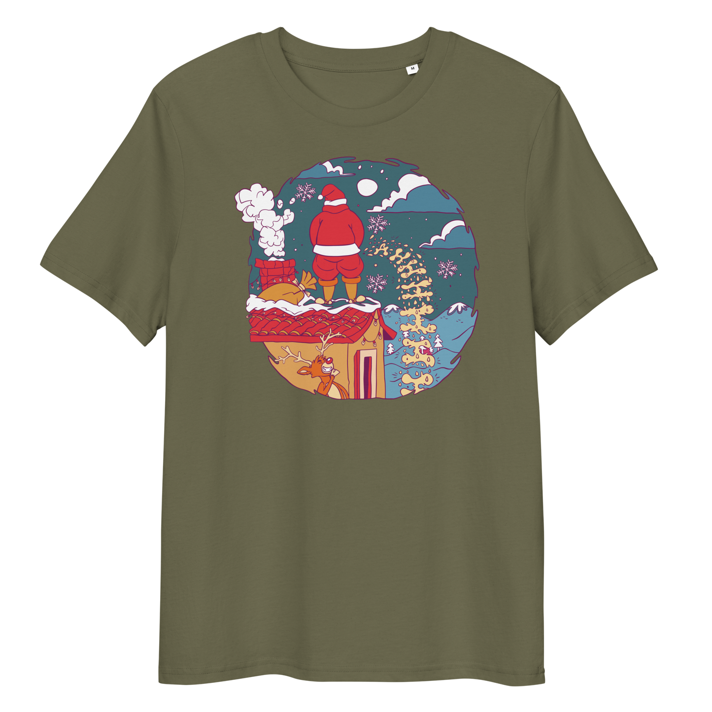 Funny Santa Organic Cotton