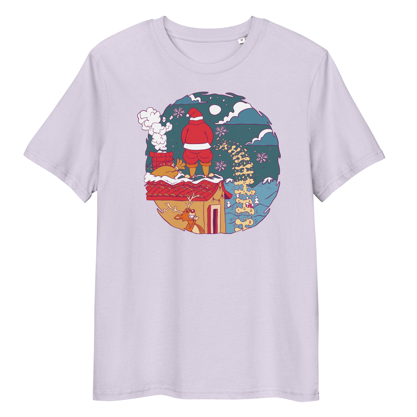 Funny Santa Organic Cotton