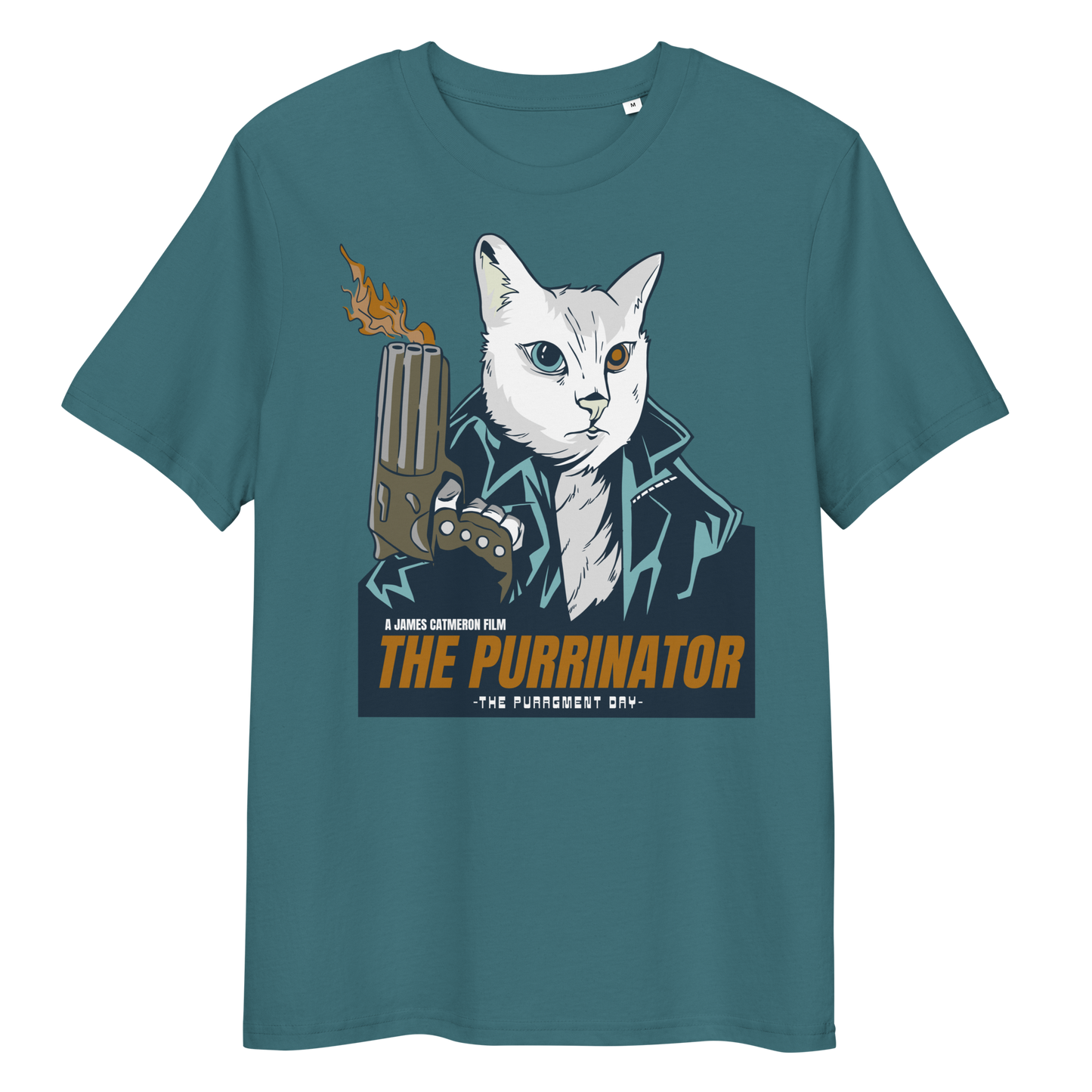 Purrinator Organic Cotton T-shirt