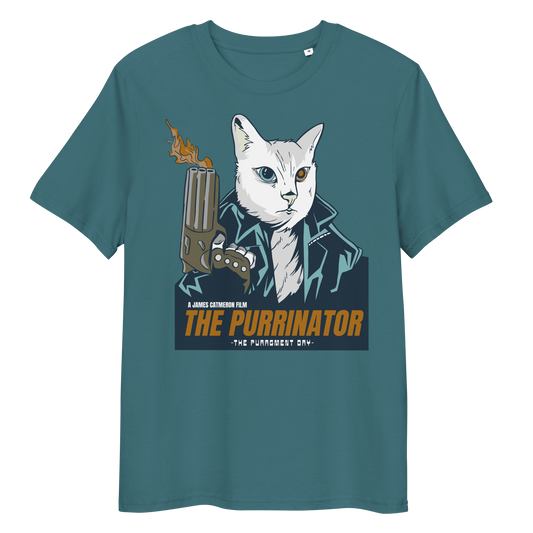 Purrinator Organic Cotton T-shirt