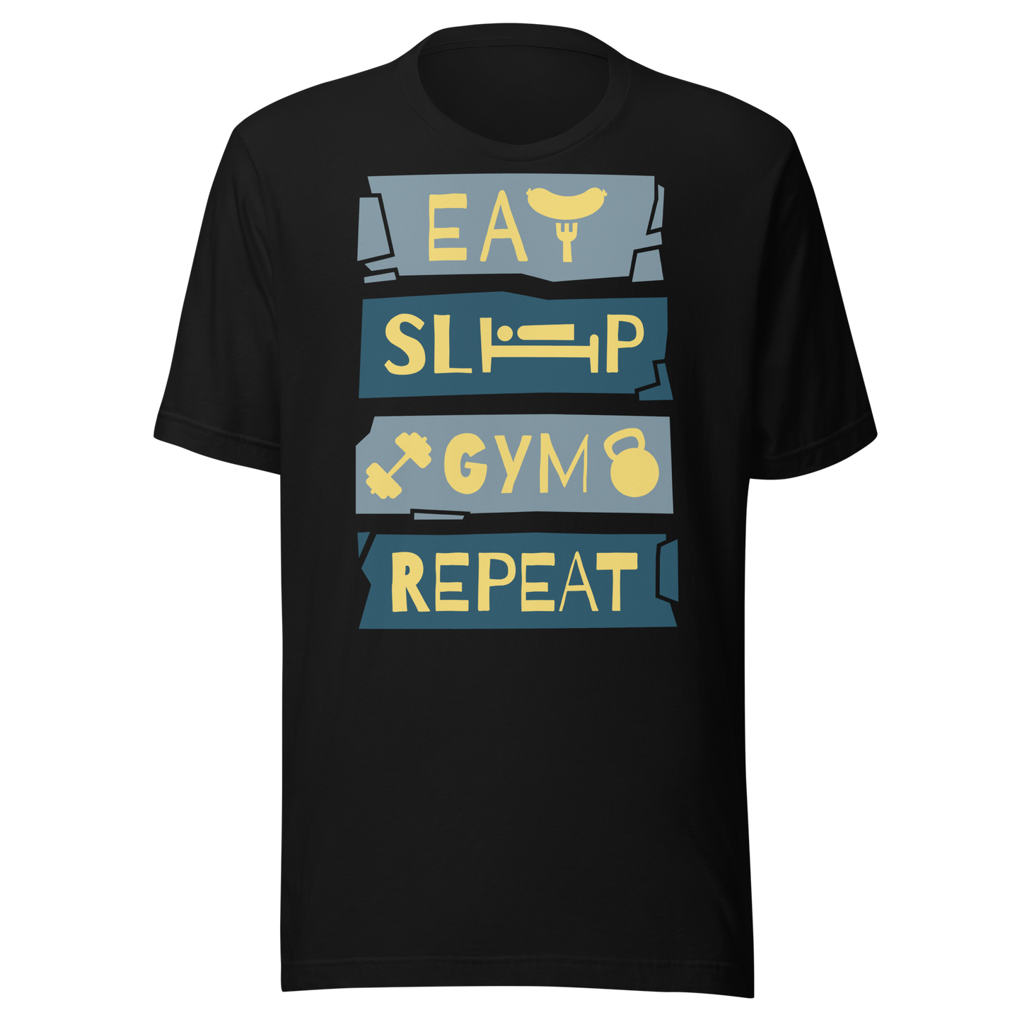 Eat Sleep Gym Eco T-shirt