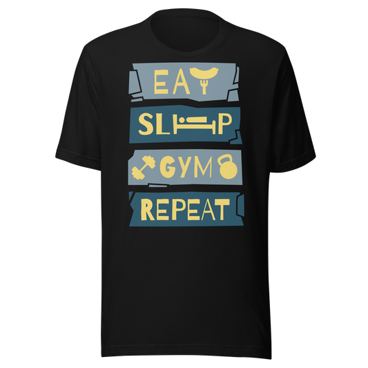 Eat Sleep Gym Eco T-shirt