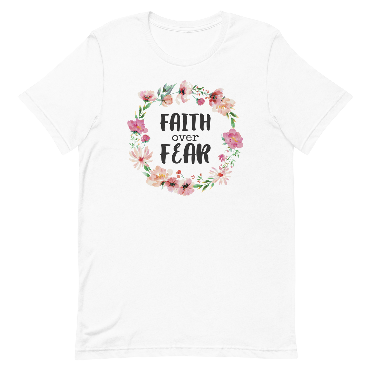 Faith Over Fear Eco T-shirt